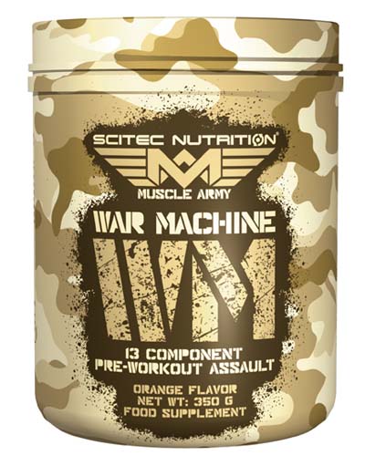 Muscle Army War Machine 350 гр (Scitec Nutrition) Muscle Army War Machine 350 гр (Scitec Nutrition)