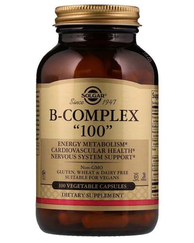 B-Complex "100" 100 капс (Solgar) B-Complex "100" 100 капс (Solgar)
