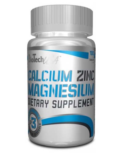Calcium Zinc Magnesium 100 табл (BioTech) Calcium Zinc Magnesium 100 табл (BioTech)