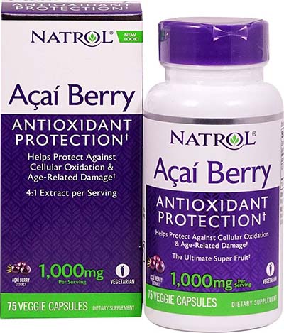 AcaiBerry 1000 мг 75 капс (Natrol) AcaiBerry 1000 мг 75 капс (Natrol)