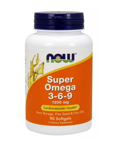 Super Omega-3-6-9 1200 мг 90 капс (NOW) Super Omega-3-6-9 1200 мг 90 капс (NOW)