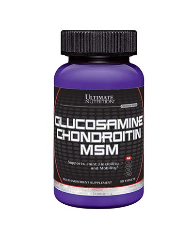 Glucosamine & Chondroitin & MSM 90 табл (Ultimate Nutrition) Glucosamine & Chondroitin & MSM 90 табл (Ultimate Nutrition)