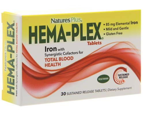 Hema-Plex 30 табл (Natures Plus) Hema-Plex 30 табл (Natures Plus)