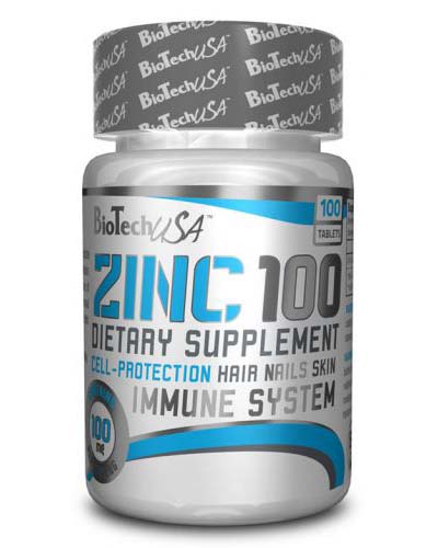 Zinc 100 табл (BioTech) Zinc 100 табл (BioTech)