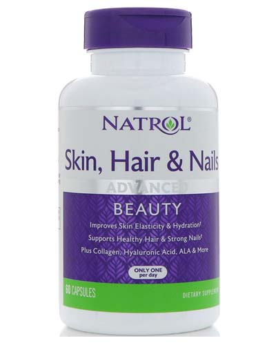 Skin Hair Nails 60 капс (Natrol) Skin Hair Nails 60 капс (Natrol)