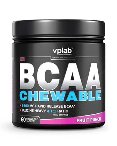 BCAA chewable 60 табл (VP Laboratory) BCAA chewable 60 табл (VP Laboratory)