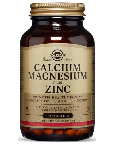 Calcium Magnesium Plus Zinc Tabl 100 табл (Solgar) Calcium Magnesium Plus Zinc Tabl 100 табл (Solgar)