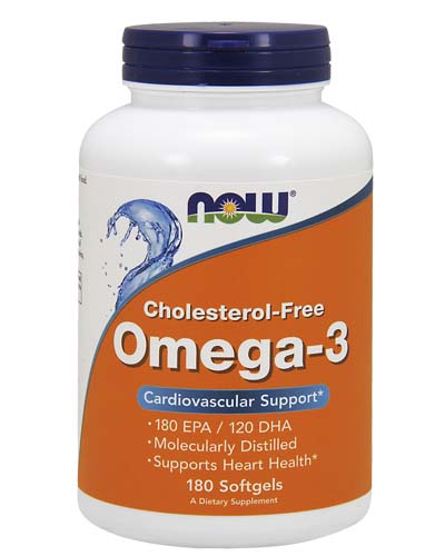 Omega-3 Choles Free 1000 мг 180 капс (NOW) Omega-3 Choles Free 1000 мг 180 капс (NOW)