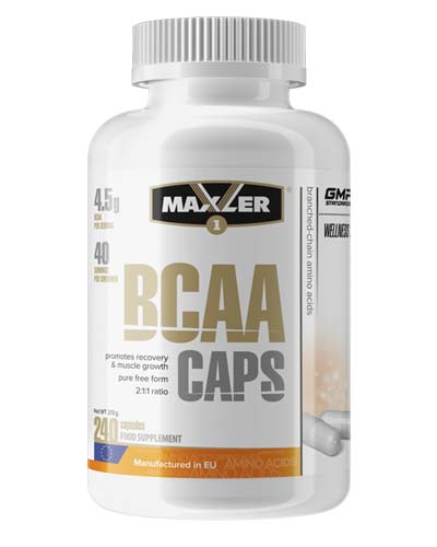 BCAA Caps 240 капс (Maxler) BCAA Caps 240 капс (Maxler)