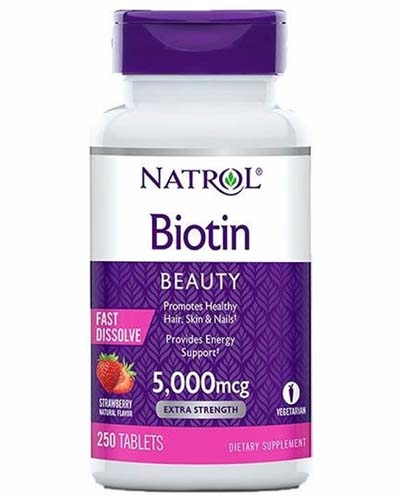 Biotin 5000 мкг 90 табл FD быстрорастворимые (Natrol) Biotin 5000 мкг 90 табл FD быстрорастворимые (Natrol)