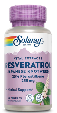 Super Resveratrol (Ресвератрол) 255 мг 30 вег капсул (Solaray) Super Resveratrol (Ресвератрол) 255 мг 30 вег капсул (Solaray)