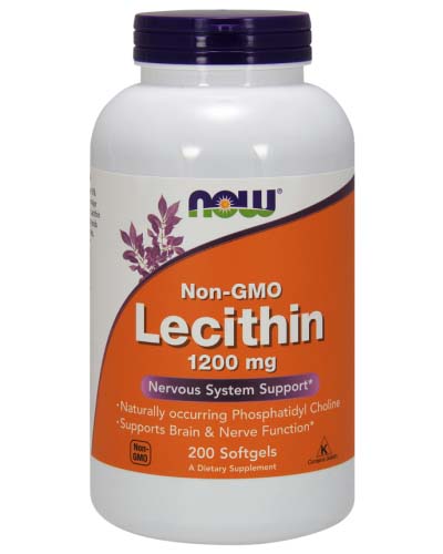 Lecithin 1200 мг 200 капс (NOW) Lecithin 1200 мг 200 капс (NOW)