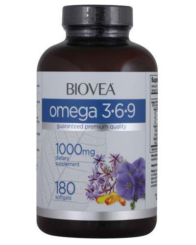 Omega 3-6-9 180 капс (Biovea) Omega 3-6-9 180 капс (Biovea)