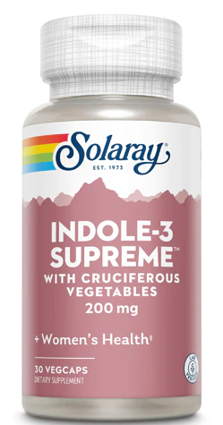Indole-3 Supreme™ 200 мг 30 вег капсул (Solaray) Indole-3 Supreme™ 200 мг 30 вег капсул (Solaray)