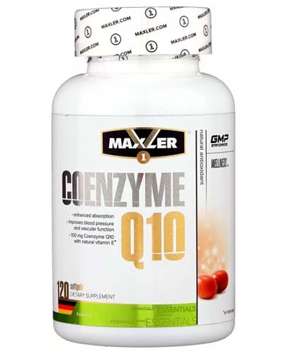 Coenzyme Q10 120 капс (Maxler) Coenzyme Q10 120 капс (Maxler)