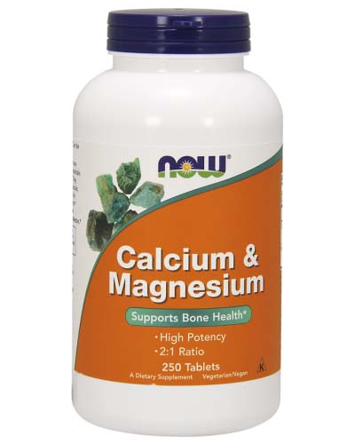 Magnesium & Calcium 250 табл (NOW) Magnesium & Calcium 250 табл (NOW)