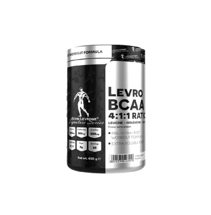 Levro BCAA 4:1:1 Ratio 400 гр (Kevin Levrone) Levro BCAA 4:1:1 Ratio 400 гр (Kevin Levrone)