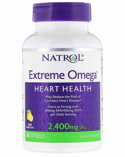 Omega Extreme 2400 мг 60 капс (Natrol) Omega Extreme 2400 мг 60 капс (Natrol)
