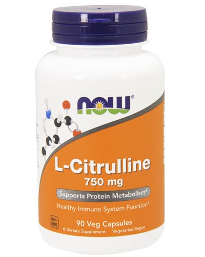 L-Citrulline 750 мг 90 капс (NOW) L-Citrulline 750 мг 90 капс (NOW)