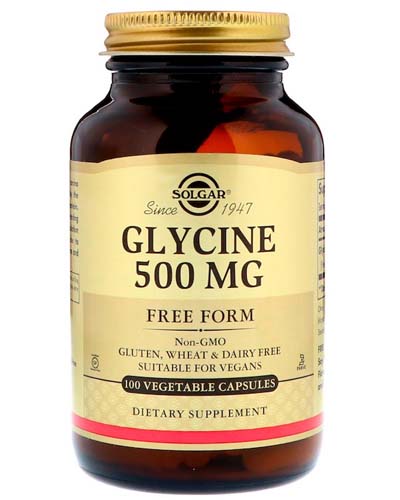 Glycine 500 мг 100 капс (Solgar) Glycine 500 мг 100 капс (Solgar)