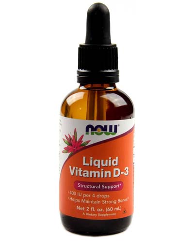 D-3 Vitamin Liquid 400 МЕ 60 мл (NOW) D-3 Vitamin Liquid 400 МЕ 60 мл (NOW)