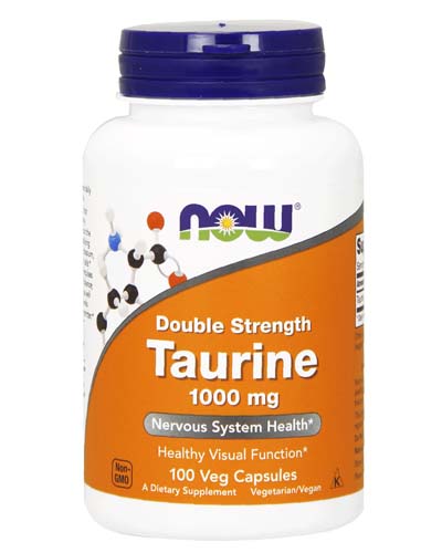 Taurine 1000 мг 100 капс (NOW) Taurine 1000 мг 100 капс (NOW)