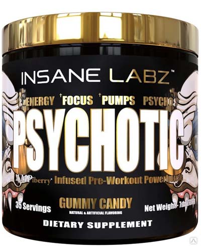 Psychotic Gold 220 гр (Insane Labz) Psychotic Gold 220 гр (Insane Labz)