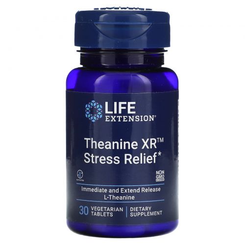 Theanine XR Stress Relief 30 таблеток (Life Extension) Theanine XR Stress Relief 30 таблеток (Life Extension)