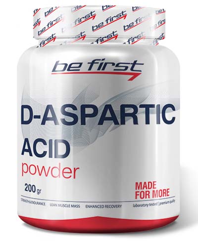 D-aspartic acid Powder 200 гр (Be First) D-aspartic acid Powder 200 гр (Be First)