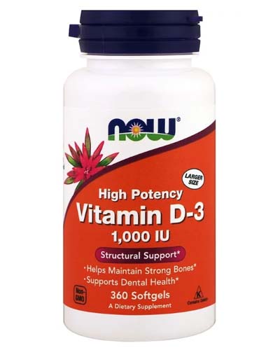 Vitamin D-3 1000 ME 360 капс (NOW) Vitamin D-3 1000 ME 360 капс (NOW)