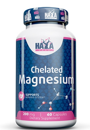 Chelated Magnesium (Хелатированный Магний) 200 мг 60 капс (Haya labs) Chelated Magnesium (Хелатированный Магний) 200 мг 60 капс (Haya labs)