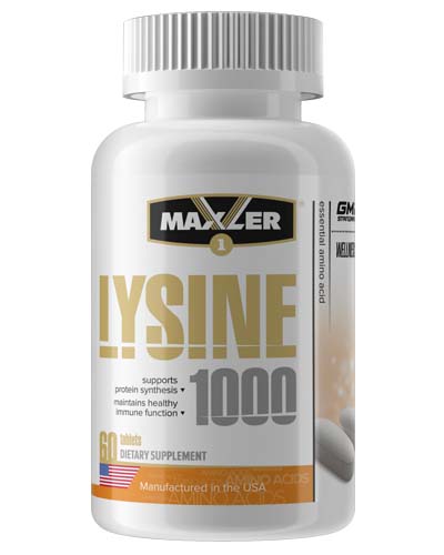 Lysine 1000 мг 60 табл (Maxler) Lysine 1000 мг 60 табл (Maxler)