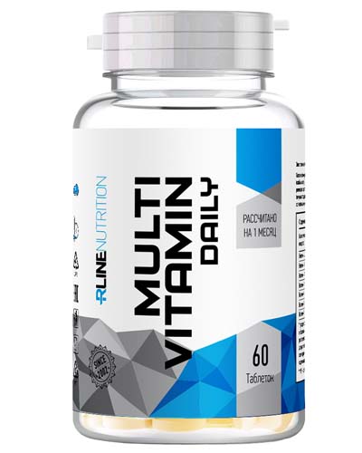 Multivitamin Daily 60 табл (R-Line) Multivitamin Daily 60 табл (R-Line)