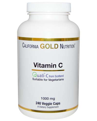 Vitamin C 1000 mg 240 капс (California Gold Nutrition) Vitamin C 1000 mg 240 капс (California Gold Nutrition)