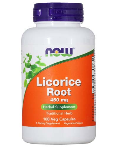 Licorice Root 450 мг 100 капс (NOW) Licorice Root 450 мг 100 капс (NOW)