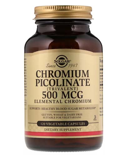 Chromium Picolinate 500 мкг 120 капс (Solgar) Chromium Picolinate 500 мкг 120 капс (Solgar)