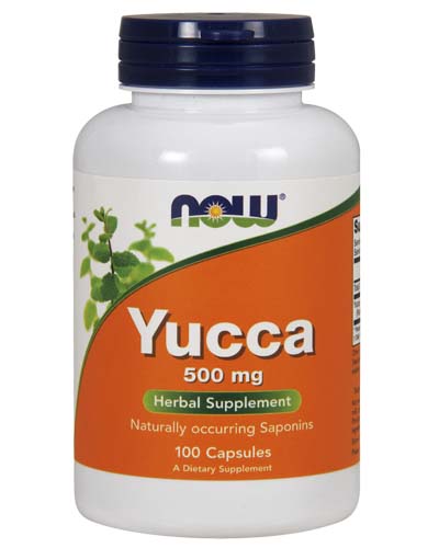 Yucca 500 мг 100 капсул (NOW) Yucca 500 мг 100 капсул (NOW)