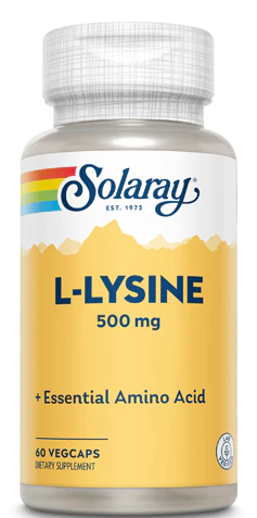 L-Lysine (L-лизин) 500 мг 60 растительных капсул (Solaray) L-Lysine (L-лизин) 500 мг 60 растительных капсул (Solaray)