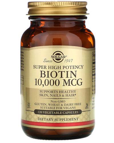 Biotin 10000 мкг (Super High Potency) 120 капс (Solgar) Biotin 10000 мкг (Super High Potency) 120 капс (Solgar)