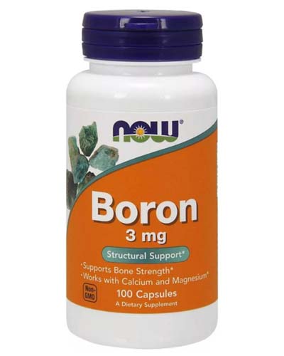 Boron 3 мг 100 капс (NOW) Boron 3 мг 100 капс (NOW)