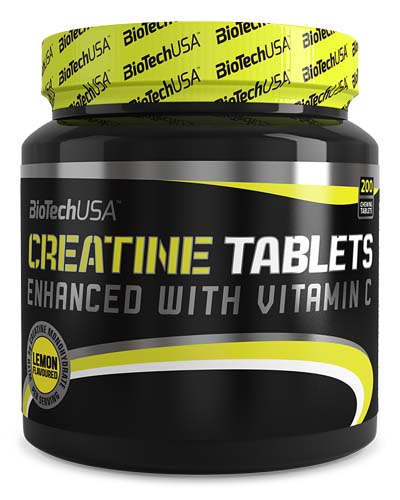 Creatine tablets 200 табл (BioTech) Creatine tablets 200 табл (BioTech)