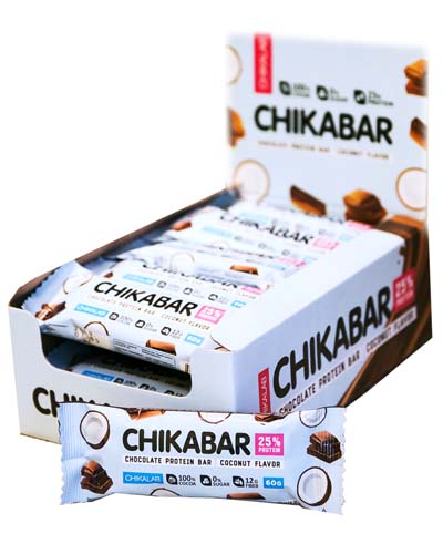 Батончик Chikabar 60 гр (Bombbar) Батончик Chikabar 60 гр (Bombbar)