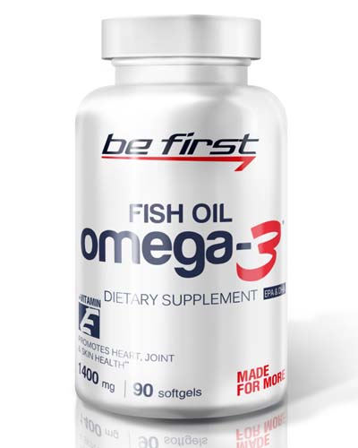 Omega-3 + Витамин E, 90 капс (Be First) Omega-3 + Витамин E, 90 капс (Be First)