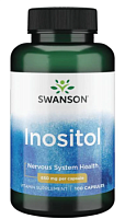 Inositol (Инозитол) 650 мг 100 капсул (Swanson)