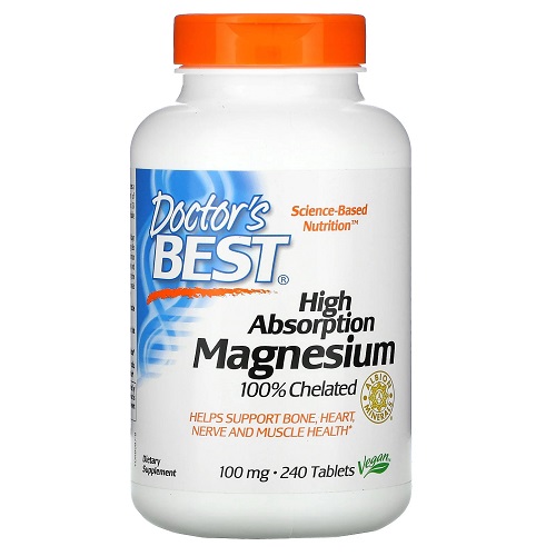 High Absorption Magnesium (Магний с высокой степенью всасывания) 240 табл (Doctor's Best) High Absorption Magnesium (Магний с высокой степенью всасывания) 240 табл (Doctor's Best)