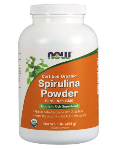 Spirulina Powder 454 гр (NOW) Spirulina Powder 454 гр (NOW)