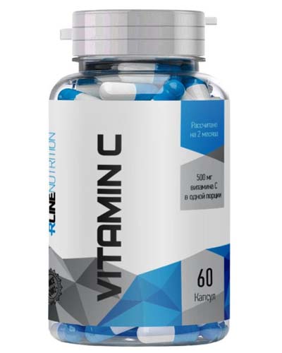 Vitamin C 500 мг 60 капс (R-Line) Vitamin C 500 мг 60 капс (R-Line)