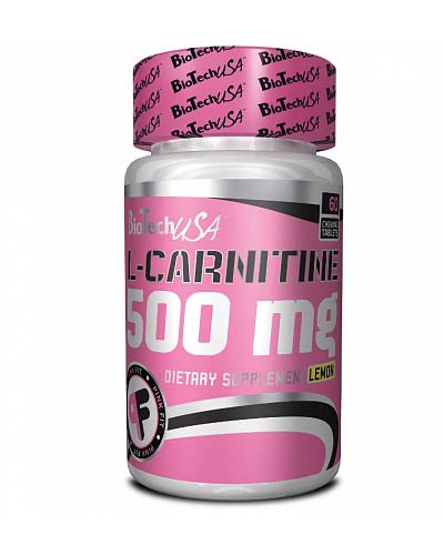 L-Carnitine 500 мг 60 chewing табл (BioTech) L-Carnitine 500 мг 60 chewing табл (BioTech)