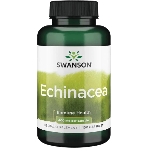 Echinacea (Эхинацея) 400 мг 100 капсул (Swanson) Echinacea (Эхинацея) 400 мг 100 капсул (Swanson)