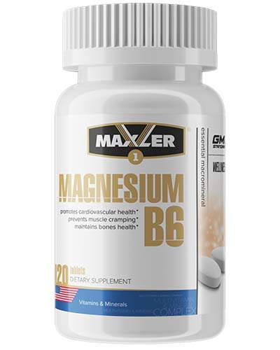 Magnesium B6 120 табл (Maxler) Magnesium B6 120 табл (Maxler)